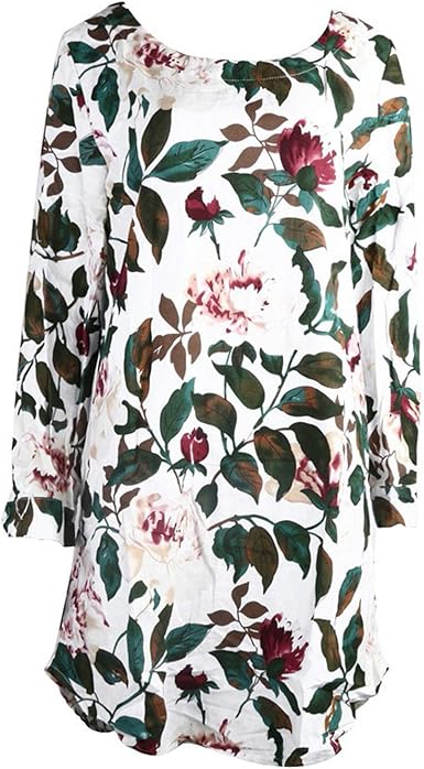 womens floral shift dress