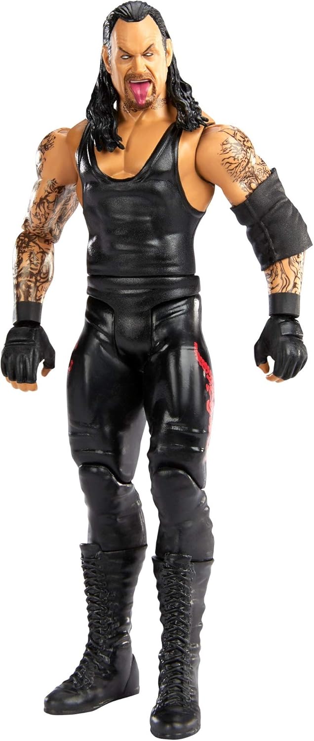 WWE Undertaker Action Figure in 6inch Scale with Articulation & Ring