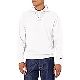 Lacoste mens Minimal Croc Hooded Sweatshirt