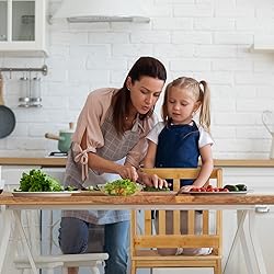COSYLAND Kids Kitchen Step Stool，Toddler Standing