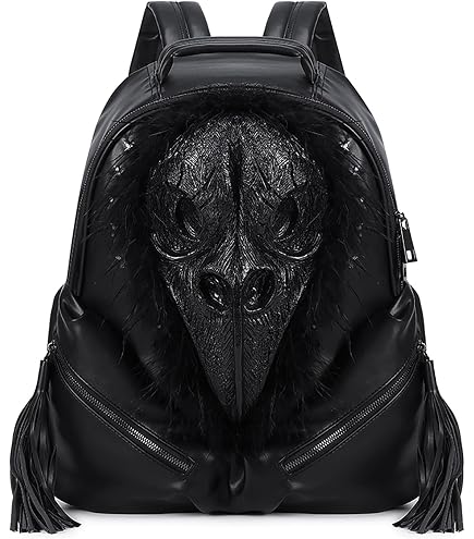 ZGRJSZDD Xenomorph Alien Backpack Shoulder Bag for Men Women, Black
