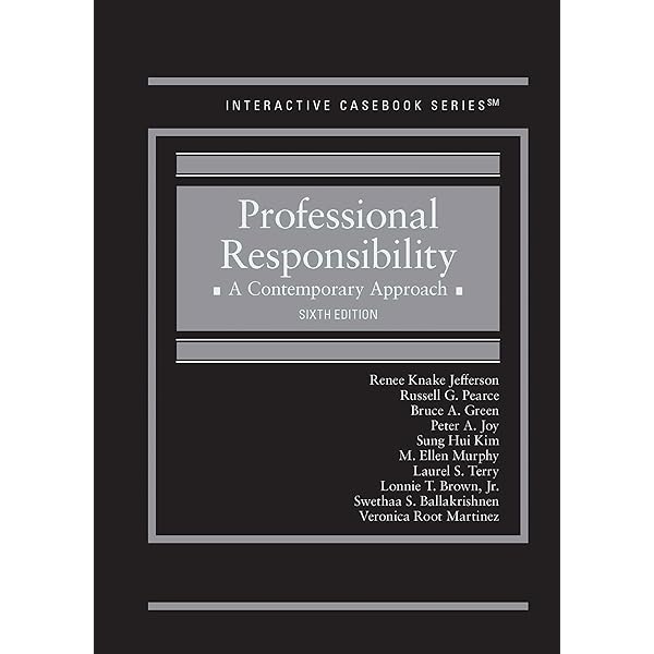 Amazon.com: Professional Responsibility: A Contemporary Approach