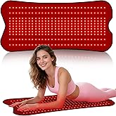 Upgrade Red Light Therapy for Body -31.5''*14.2'' Red Lights Therapy Pad with 330 LEDs 660nm&850nm Infrared Light Therapy Mat, Chirstmas Birthday Festival Gift for Women Men Father Mother Lover