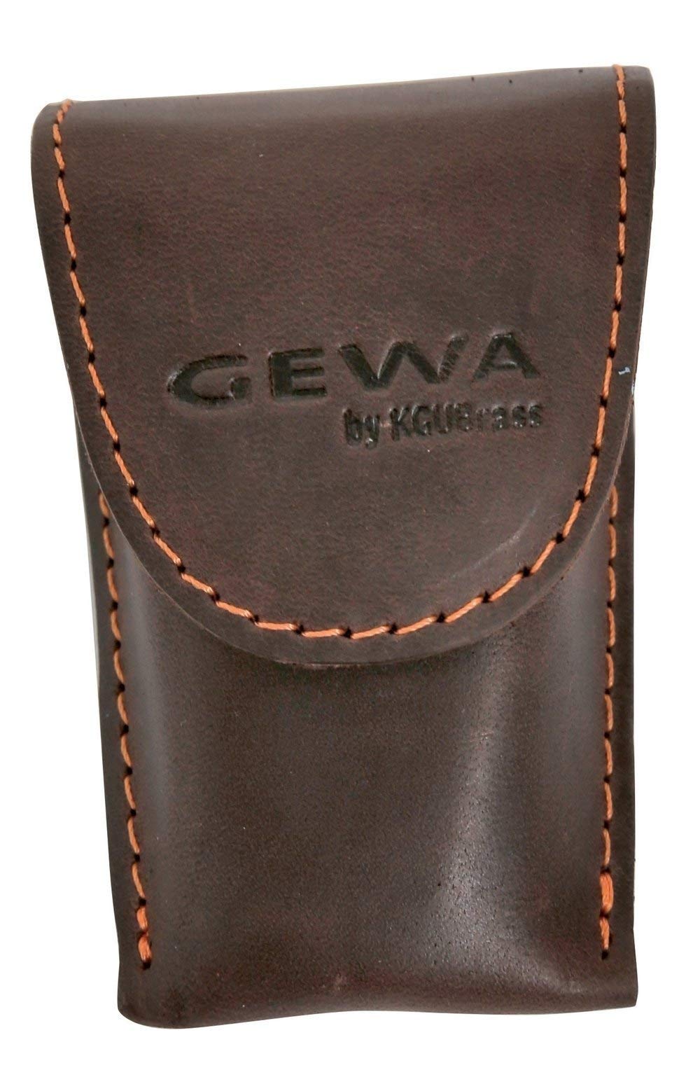 GEWA Mundstücktasche Crazy Horse Waldhorn braun