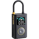 Fanttik X10 Pro Portable Tire Inflator for Compact Car, 35s Fast Inflation Air Compressor with Digital Pressure Gauge and Powerful Battery, 150PSI Cordless Air Pump for Cars, Motorcycles, Bikes, Balls