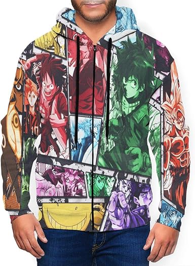 black clover anime hoodie