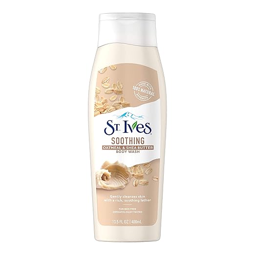 St. Ives Oatmeal And Shea Butter Body Wash Body Wash For Unisex, 13.5 Ounce