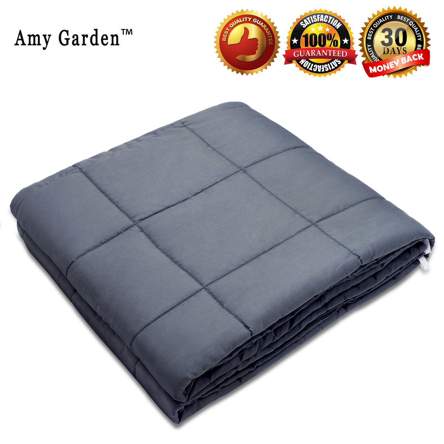 Amy Garden Weighted Blanket for Anxiety, ADHD, Autism, Insomnia or