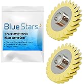 BlueStars Ultra Durable W10112253 Mixer Worm Gear – Fit For Whirlpool & KitchenAid Mixers - Replaces 4162897 4169830 AP429566