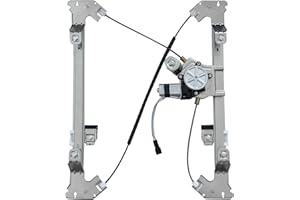 MOJTBE 741-969 Rear Passenger Side Power Window Regulator with Motor Assembly Compatible with 2004-2008 Ford F150 Truck, 2006-2008 Lincoln Mark LT, OE 11A533, 384303, 822005AR,SK741969, WLR5012,4L3Z1627000AA