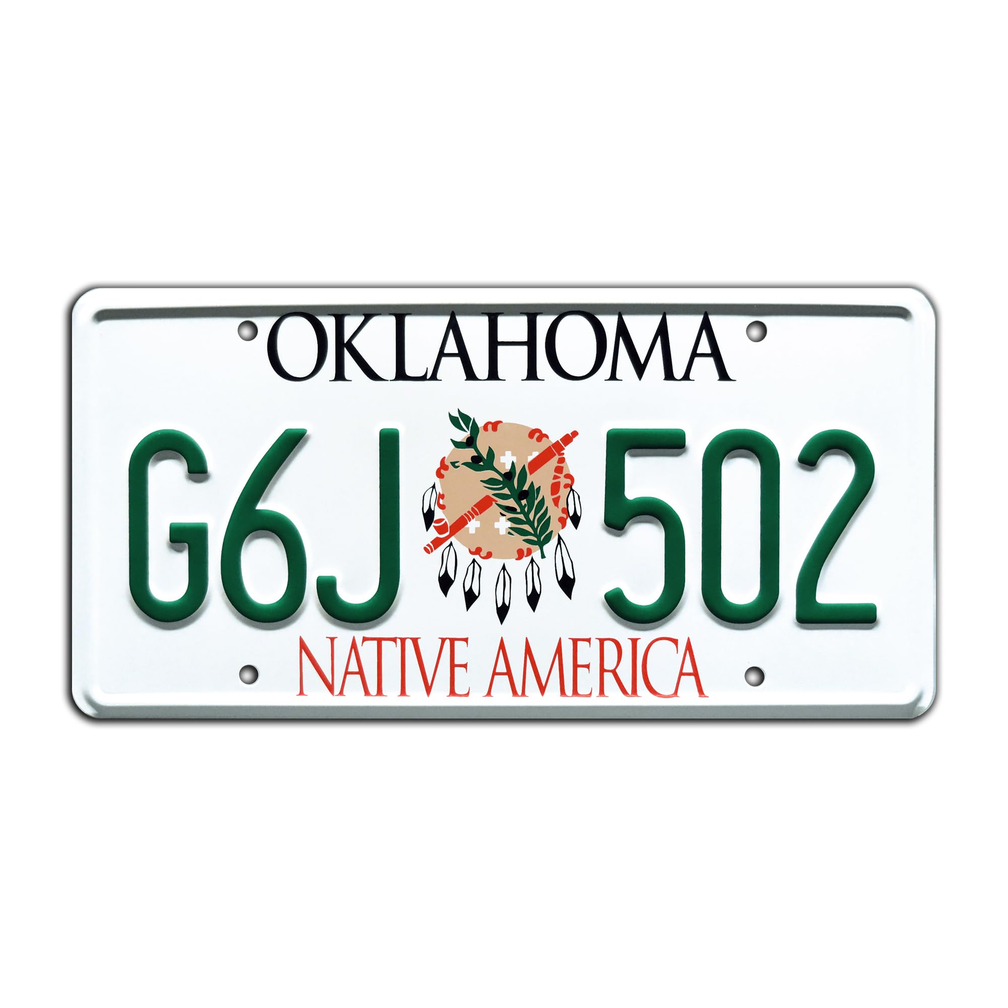 Twister | G6J 502 | Metal Stamped License Plate