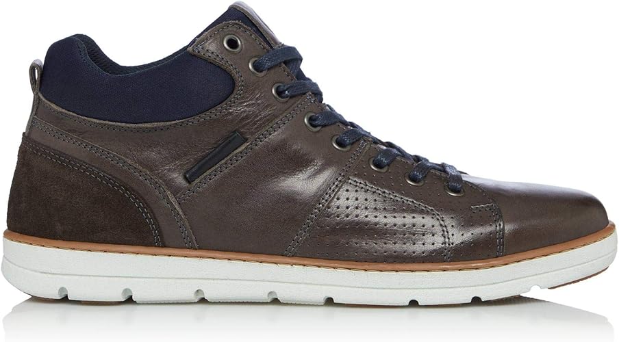 mens smart high top trainers