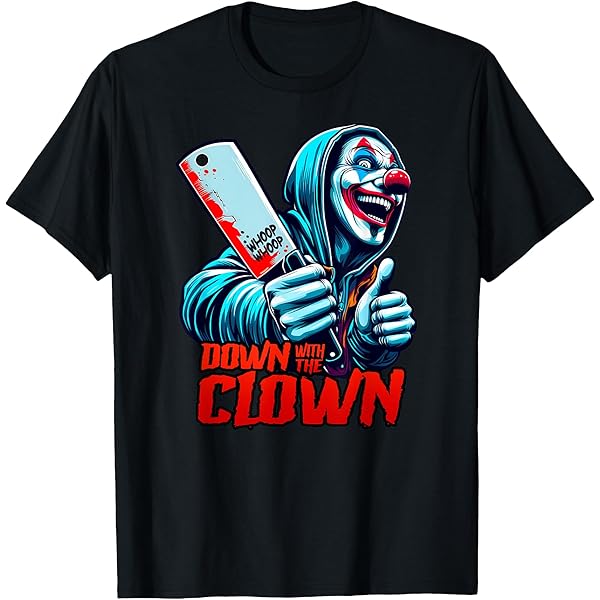Amazon.com: Down with the Clown Hatchet Man ICPS Horror Core T