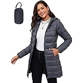 ANOTHER CHOICE Women Packable Puffer Jacket Lightweight Hooded Puffy Jacket