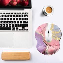 Mouse Pad with Wrist Support, Non Slip Mousepad