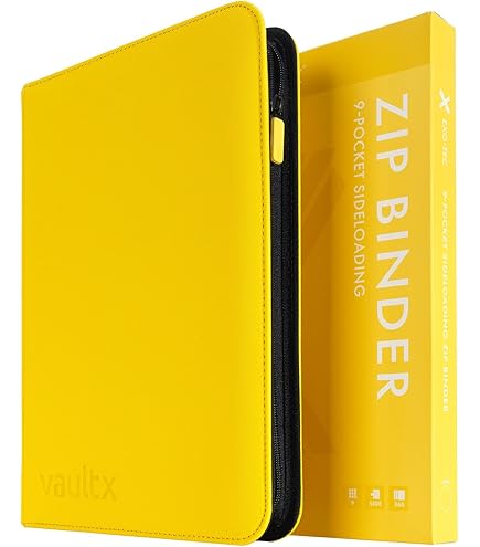 Amazon.com: Vault X 4 Pocket Trading Card Zip Binder, 160 cards