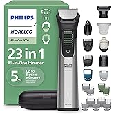 Norelco Philips All-in-One 9000 Series 23-Piece Trimmer - Electric Shaver and Clipper for Face, Beard, Head & Body, Self-Sharpening Full Metal Blades, 29 Length Settings (0.5-16 mm), MG9575/49