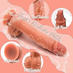 7.87 Inch Realistic Silicone Adult Toy for Women