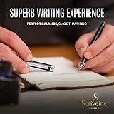 Scriveiner British Racing Green Fountain Pen with Schmidt Nib Medium view 4