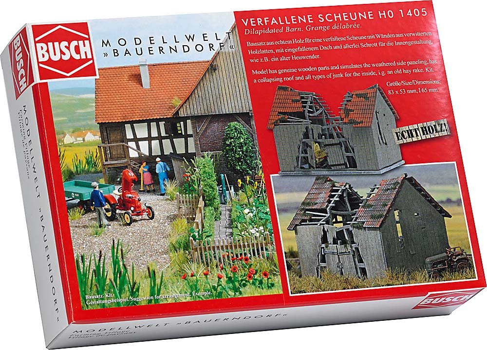 Dilapidated barn kit