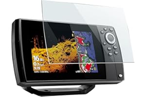 Truwild Screen Protector 2-PCS Compatible with Humminbird Helix H7, Tempered Glass H9 Fish Finder Screen Protector for Helix 7 GPS G2 G2N G3 G3N G4 G4N GPS 7 Inchs Screen, Shockproof Anti-Scratch Bubble-Free