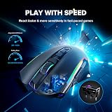 Redragon Wireless Gaming Mouse 9 Programmable Buttons RGB DPI 250-8000 KS view 2