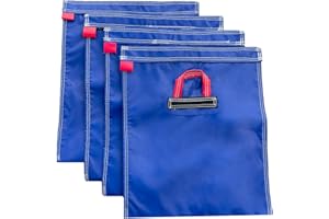 Hullaballoo Durable Vinyl Sand Bags, Outdoor Indoor Anchor Safety Product for Inflatable Bounce House, Water Slides, Canopies and Tents, Holds 50 Pound Capacity, 4 Pack