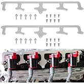 5.3L LS Ignition Coil Pack Brackets, D585 Truck Side Bolt, 551531 19005218 | 2 Aluminum Coil Brackets with Mounting Hardware