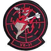 VX-31 Dust Devils Patch &ndash; with Hook and Loop, 4"