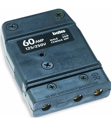 Marinco G100F Group5 Inline Stage Pin Female Connector 100Amp 125V