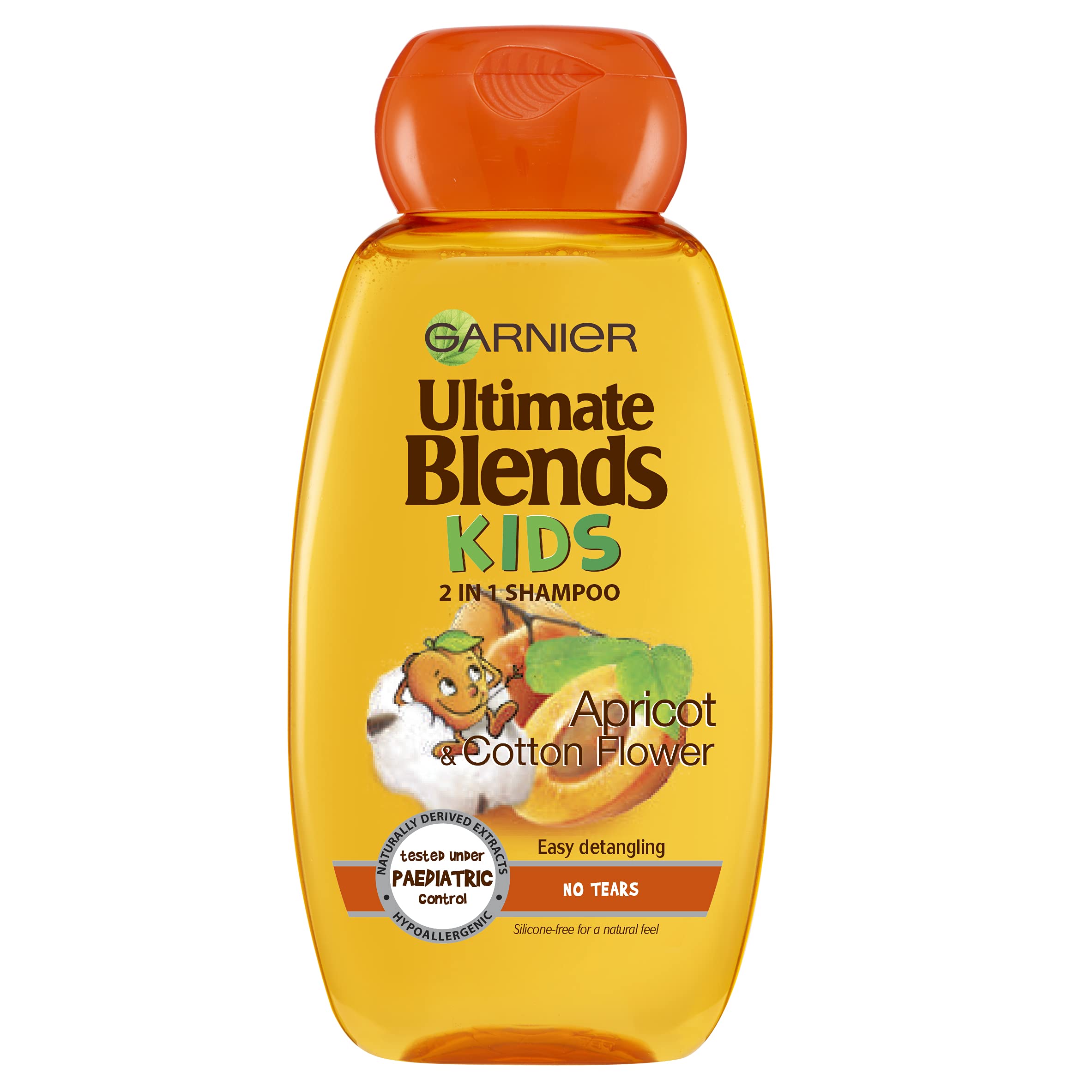 Garnier Ultimate Blends Kids Apricot No Tears Easy Detangling Shampoo 6 x 250 ml