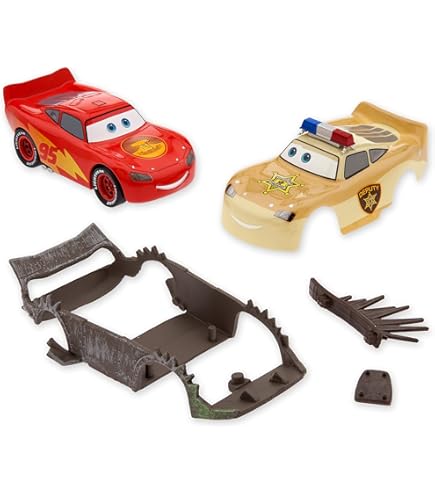 Amazon.com: SOAKED LIGHTNING MCQUEEN #10 Disney / Pixar CARS 1:55
