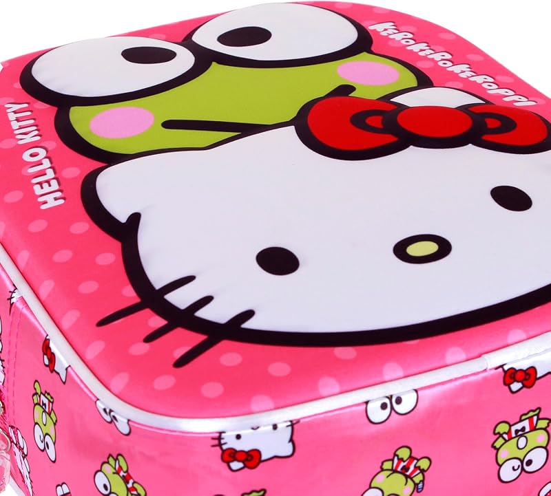 Sanrio Hello Kitty Funny-Sac à dos 3D Elite, Rose, 25 x 30 cm, Capacité 7 L