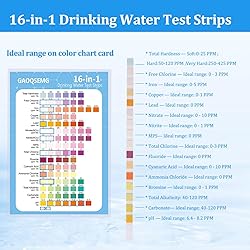 16-in-1 Water Test Kit, Drinking Water Testing
