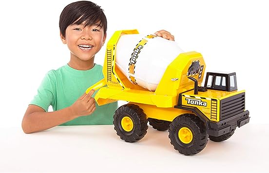 tonka steel cement mixer vehicle