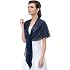 Chiffon-Schal 70x200 Cm – Leichter Abendschal Aus Polyester, Schwarz, Vielseitig Als Stola Oder Halstuch