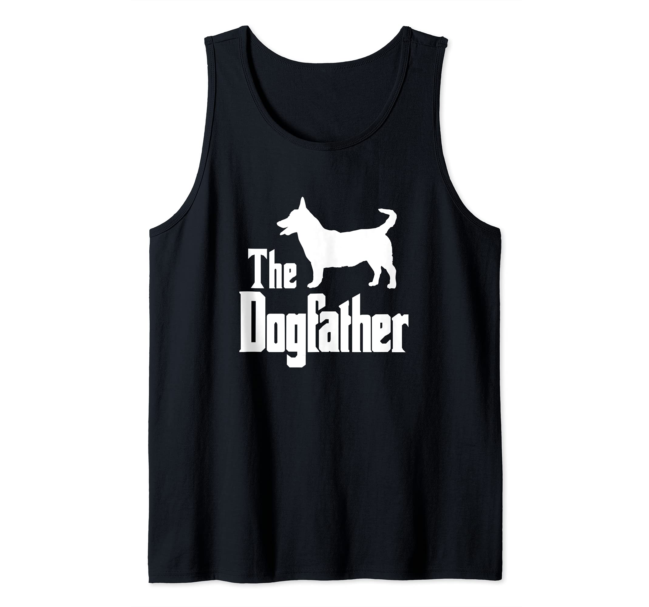 The Dogfather - funny dog gift, funny Lancashire Heeler Tank Top