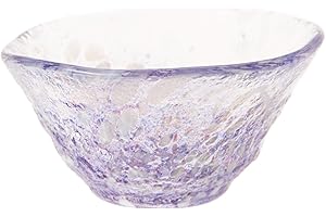 Toyo Sasaki Glass WA515 Drinking Cup, Purple, 1.5 fl oz (45 ml), Sake Cup, Made in Japan