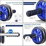 AERLANG 7‑IN‑1 Ab Roller Wheel Kit with Bars Resistance Band Skipping Rope view 2