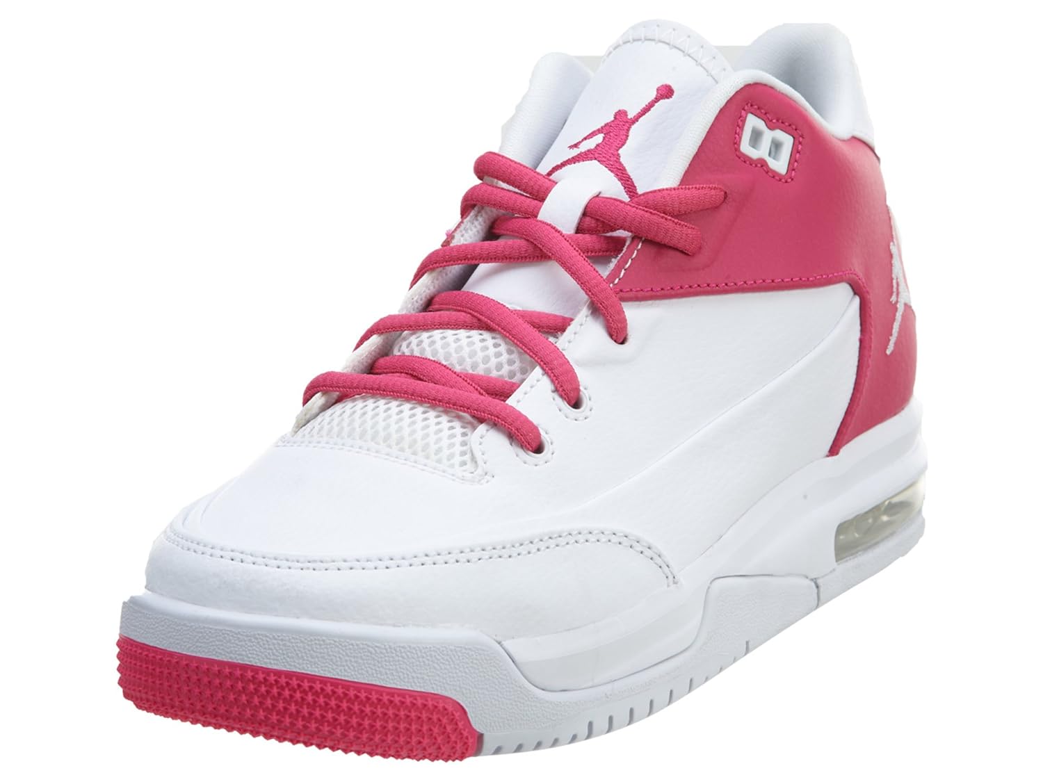 pink boys basketball shoes