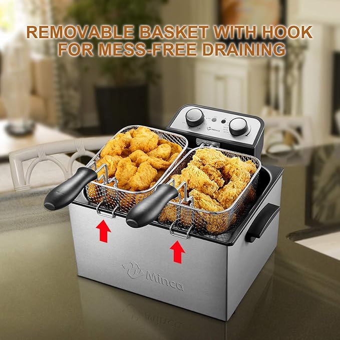 Amazon.com: M Minca 1800-Watt - Cesta triple de acero ...