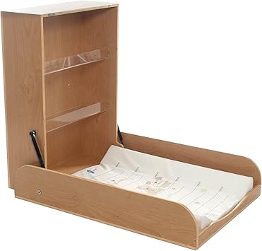 snap on baby changing table