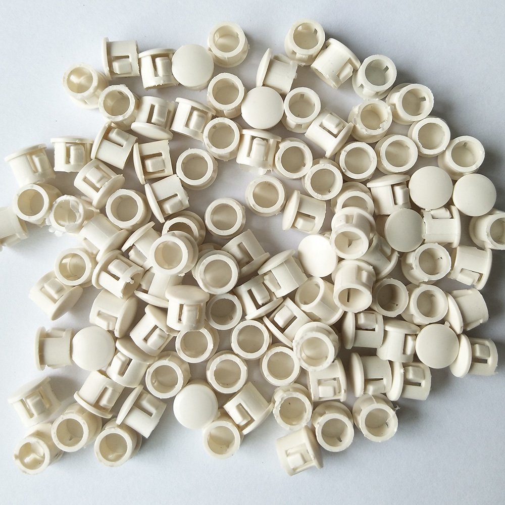 0.31in Panel Plugs Hole Plugs Plastic Pipe Choke Plug Mounting Hole 7.88.0mm YEJI 25PCS 5/16