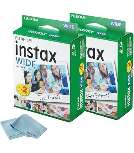 Film Instantané Fuji FP-100C - Pack De Pellicules Couleur Pour Appareils Photo Anciens