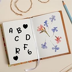 1180 Pcs Letter & Number Stickers – 10 Sheets 0.5