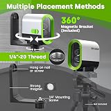 Enventor Rechargeable Laser Level 25M 360° Magnetic Base Self Leveling view 7