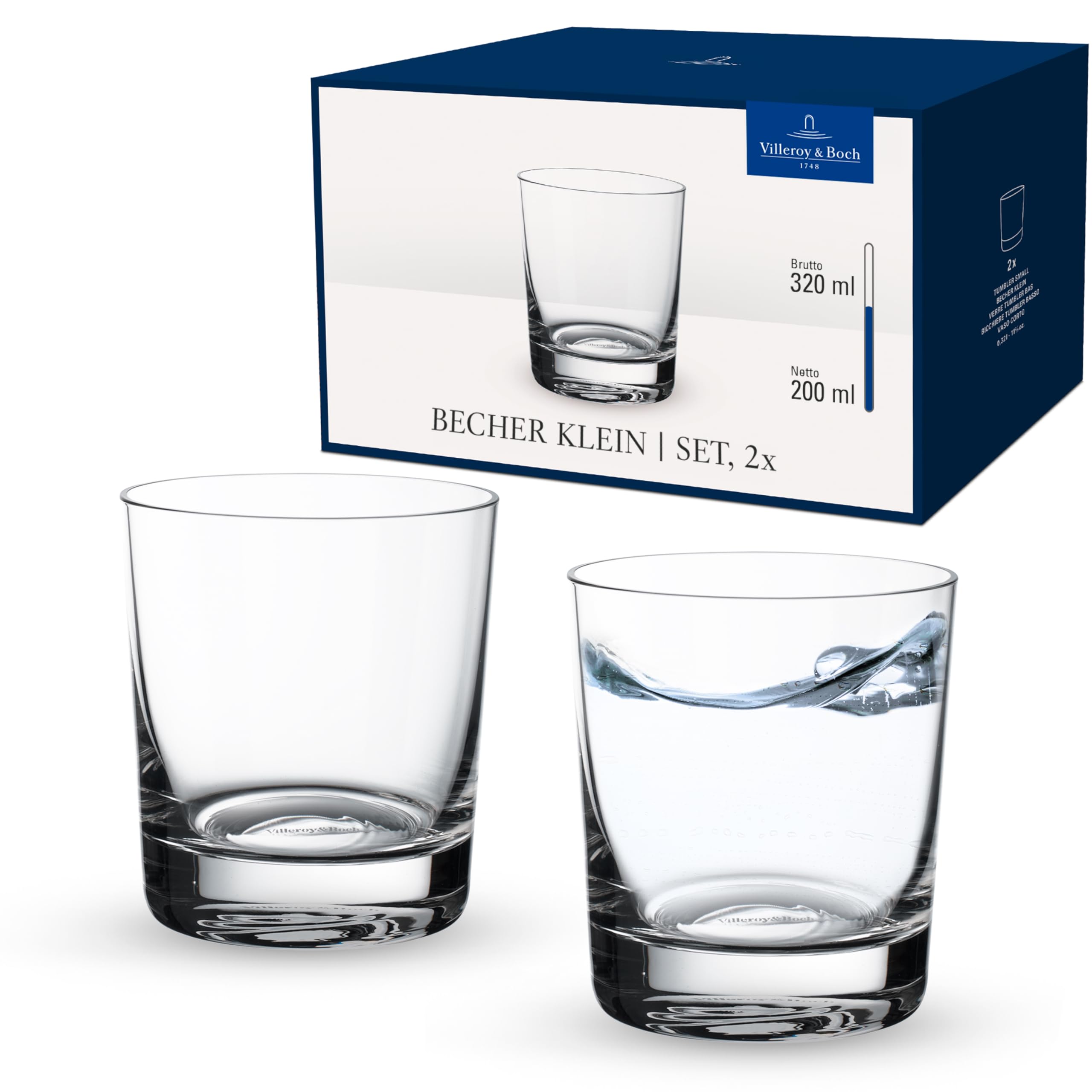 Villeroy & Boch, crystal glass