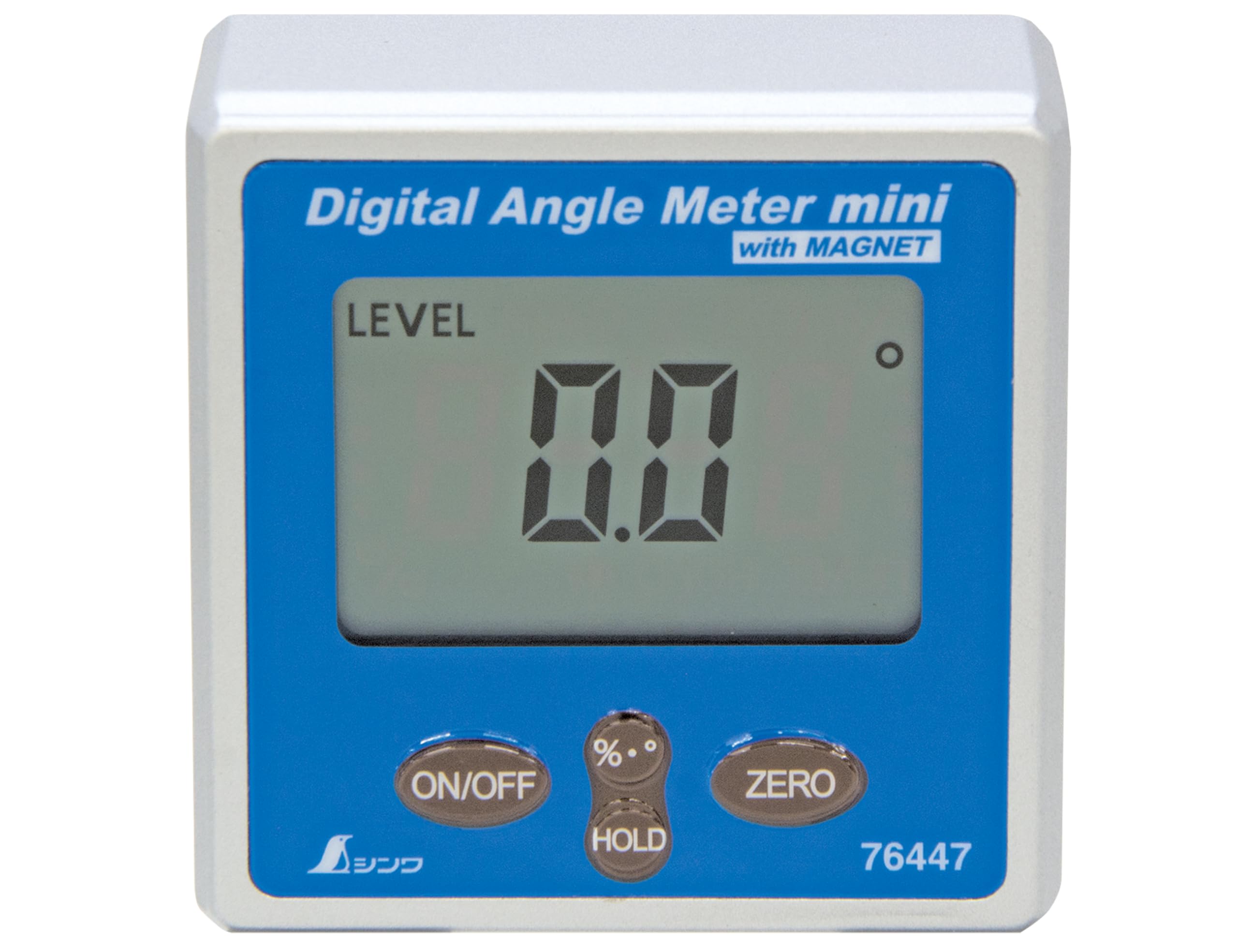 Shinwa Sokutei Digital Angle Meter (with mini magnet) 76447 (Japan Import)