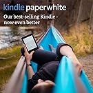 Kindle Paperwhite E-reader, 6" High-Resolution Display (300 ppi) with Built-in Light, Wi-Fi (Black) - Includes Special Offers