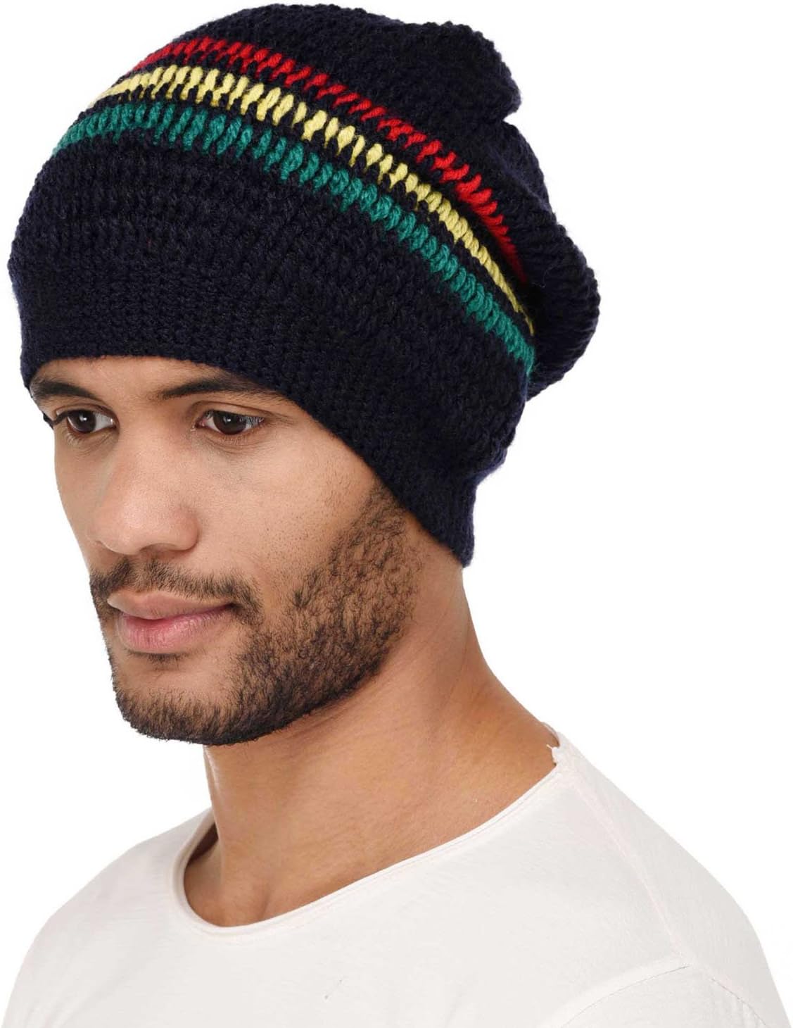 Bob Marley Inspired Hand-Knitted rastacap